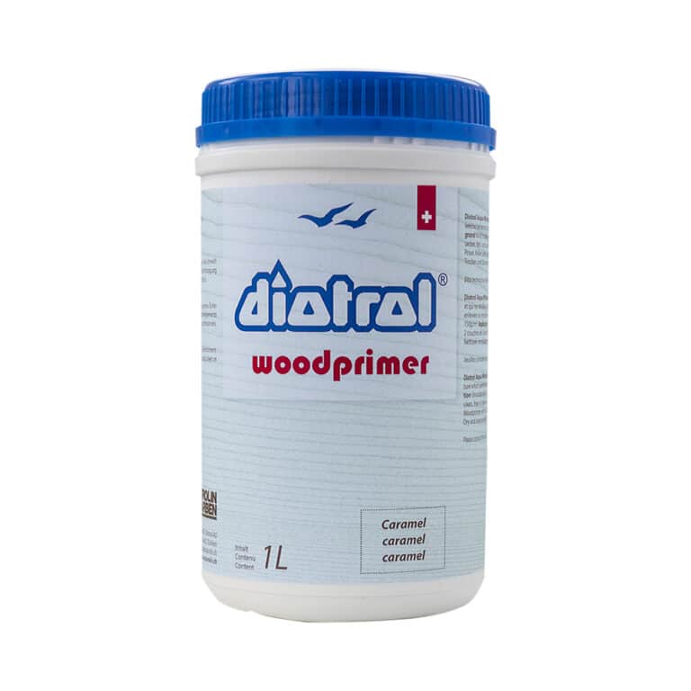 Diotrol Aqua Woodprimer ist eine opak eingestellte, wasserbasierte Holzgrundierung, welche eine optimale Verankerung des nachfolgenden Anstrichs gewährleistet.